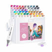 Εικόνα της Μαρκαδόροι Ohuhu  Alcohol Kaala Markers 60τμχ. Χρωμάτων Chisel & Fine 80405-39