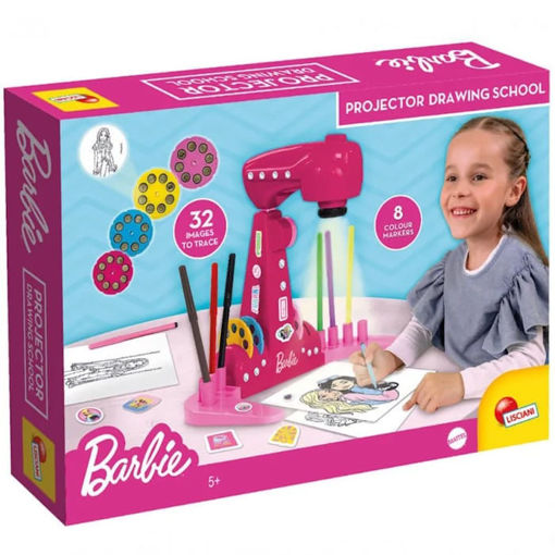 Εικόνα της Προτζέκτορας Lisciani Giochi Barbie Projector Drawing School 114078