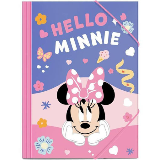 Εικόνα της Ντοσιέ Α4 Diakakis Disney Minnie με λάστιχο 000565010