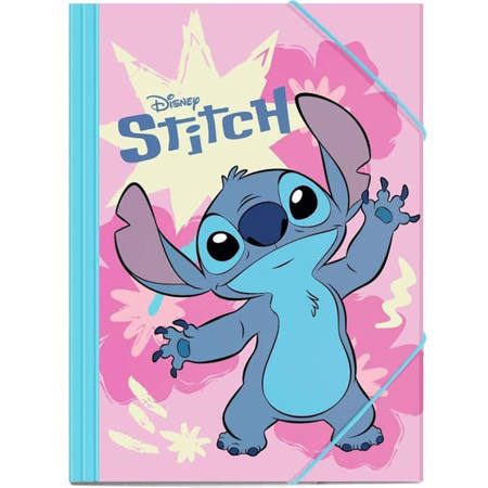 Εικόνα της Ντοσιέ Α4 Diakakis Lilo & Stitch με λάστιχο 000565877