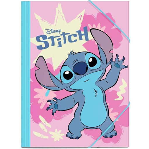 Εικόνα της Ντοσιέ Α4 Diakakis Lilo & Stitch με λάστιχο 000565877