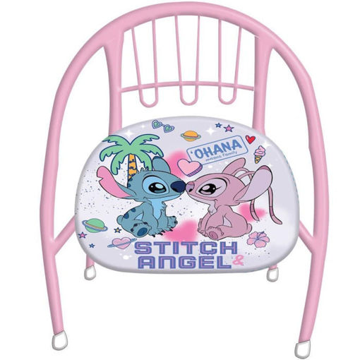 Εικόνα της Καρεκλάκι μεταλλικό Diakakis Stitch Girl 000565928