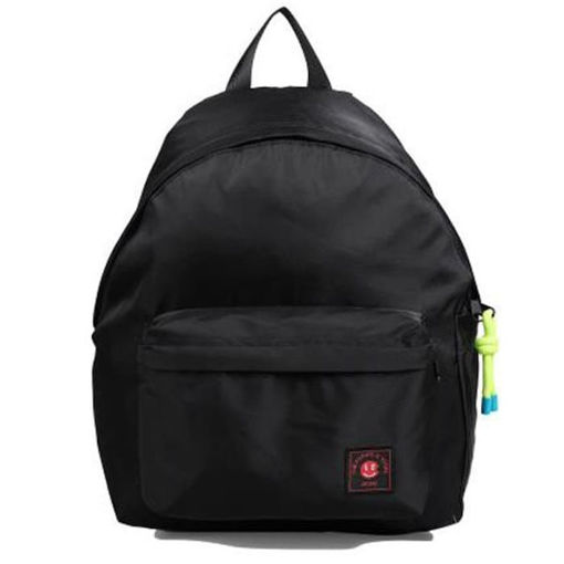Μαύρο σακίδιο πλάτης Lyc Sac The Drop Basic 24 λίτρων για το σχολείο και την καθημερινότητα.