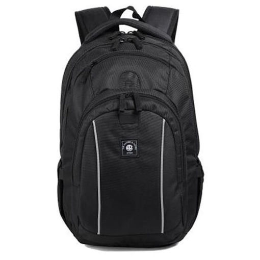Σχολικό σακίδιο Lyc Sac The Mag Basic 27430 σε χρώμα Only Black. Με 2 μεγάλες θήκες, χωρητικότητα 32L και ανατομική πλάτη για μέγιστη αντοχή και άνεση.