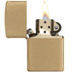 Εικόνα της Αναπτήρας Zippo 204B Classic Brushed Brass