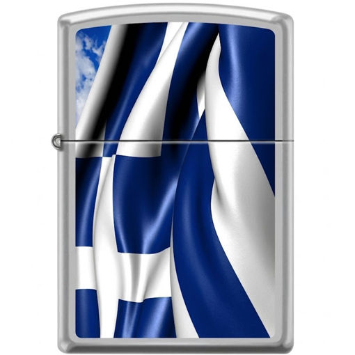 Εικόνα της Αναπτήρας Zippo 015017 Greece Flag