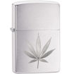 Εικόνα της Αναπτήρας Zippo 29587 Chrome Marijuana Leaf Design