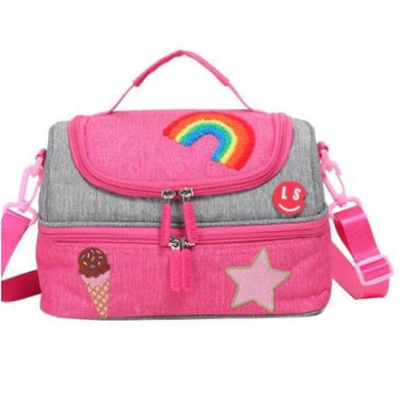 Τσαντάκι φαγητού Lyc Sac ισοθερμική Wow Girls 04178 με λαβή μεταφοράς