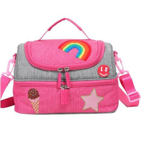Τσαντάκι φαγητού Lyc Sac ισοθερμική Wow Girls 04178 με λαβή μεταφοράς