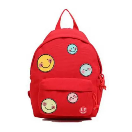 Τσάντα νηπίου Lyc Sac 10lt. Toddler Smiles in Red 42173 σε κόκκινο χρώμα