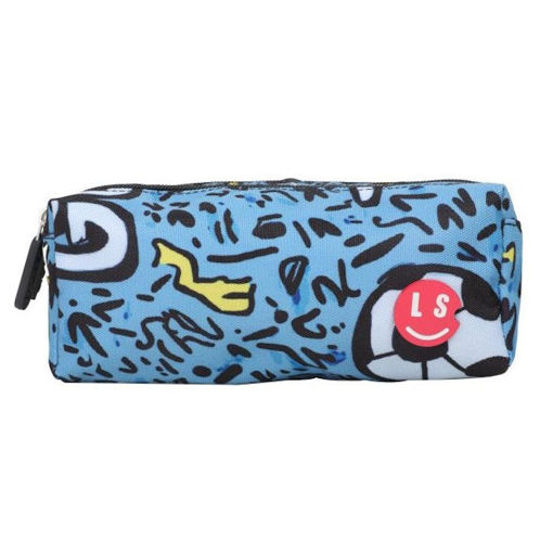 Εικόνα της Κασετίνα διπλή Lyc Sac με φερμουάρ Super Ball 03592