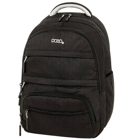 Πλαϊνή όψη σακιδίου Polo Multi Pocket που δείχνει τις πολλαπλές θήκες και την πλευρική θέση για παγούρι