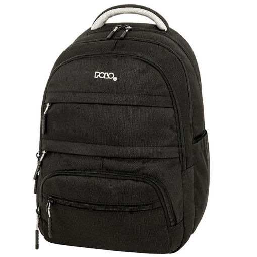 Εικόνα της Τσάντα πλάτης Polo Multi Pocket Black 26lt. 901064-2000