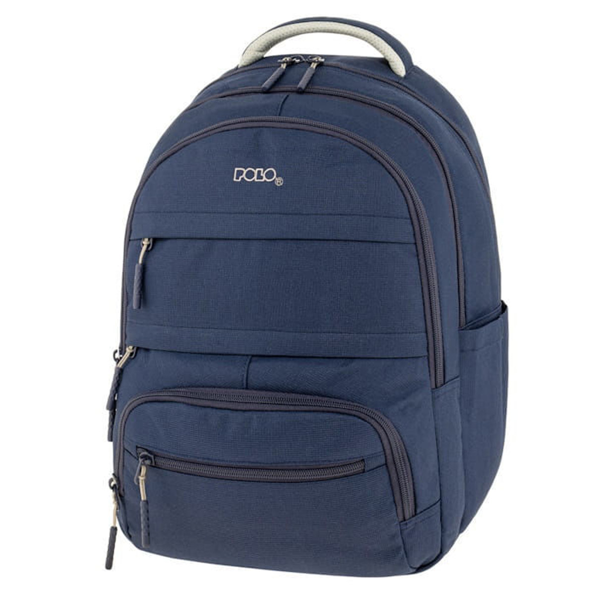 Πλαϊνή όψη τσάντας Polo Multi Pocket 901064-5000 με τις πλαϊνές θέσεις και τις αυτόνομες θήκες