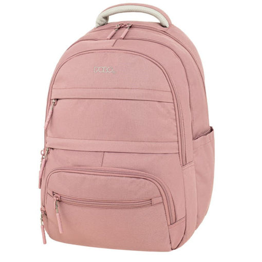 Εικόνα της Τσάντα πλάτης Polo Multi Pocket Dusty Pink 26lt. 901064-3919