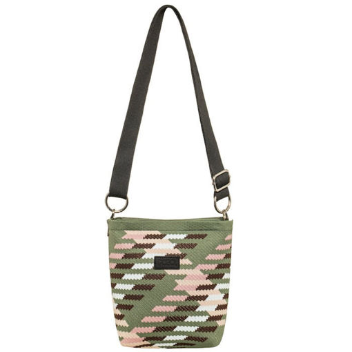 Εικόνα της Tσαντάκι Polo Seya Khaki/Pink 907097-8486