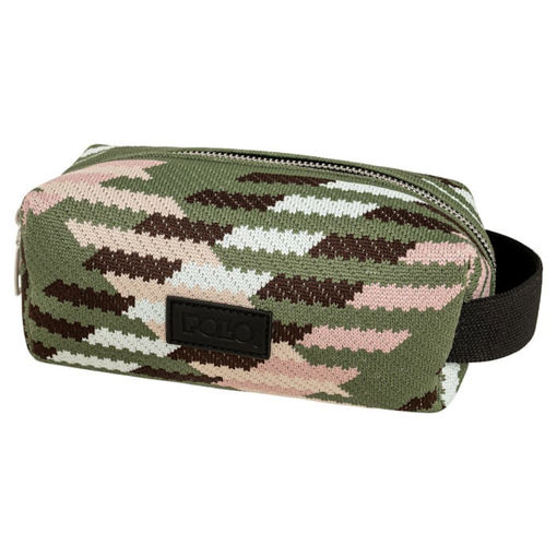 Εικόνα της Νεσεσέρ Polo Cosmetic Beauty Saya Khaki/Pink 938016-8486