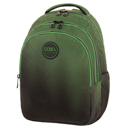 Εικόνα της Τσάντα πλάτης Polo Focus Black/Green Gradient 20lt. 901078-8418