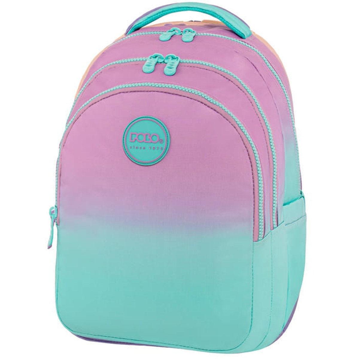 Εικόνα της Τσάντα πλάτης Polo Focus Aqua/Pink Gradient 20lt. 901078-8115