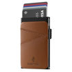 Εικόνα της Πορτοφόλι Cactus Rfid μονό με επένδυση καφέ CT304-07