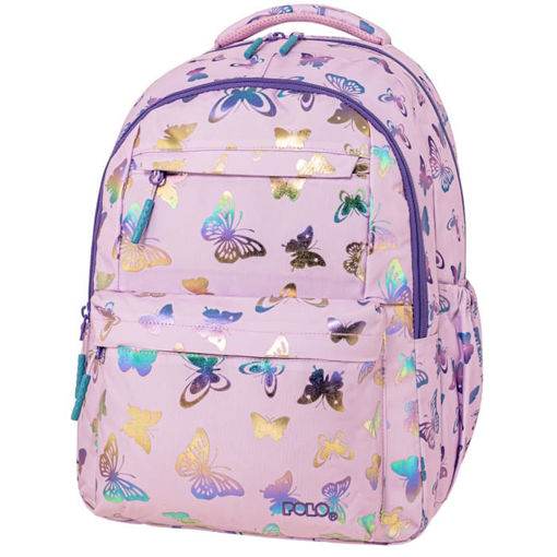 Εικόνα της Τσάντα πλάτης Polo Sparkle Butterfly 23lt. 901061-8436