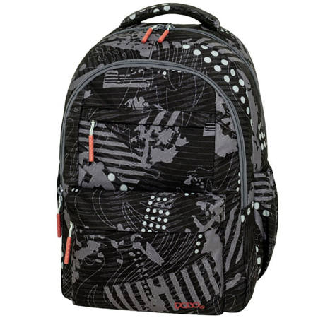 Εικόνα της Τσάντα πλάτης Polo Sparkle Grey Pattern 23lt. 901061-8438