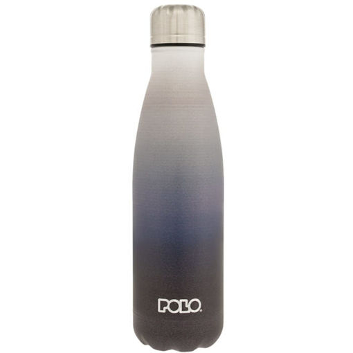 Εικόνα της Θερμός ανοξείδωτος Polo Gradient Grey/Blue 500ml. 949004-8413