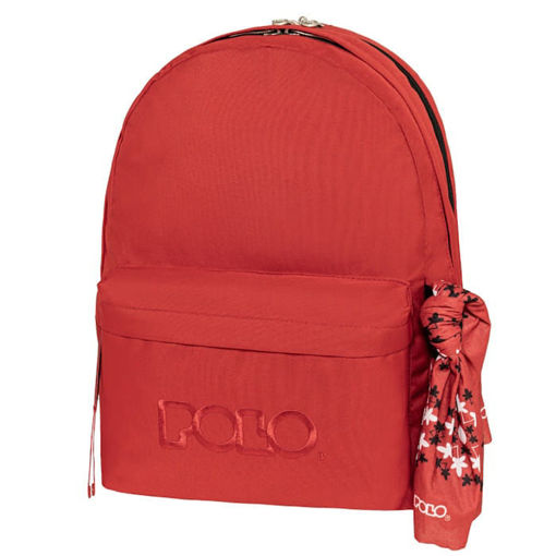 Εικόνα της Τσάντα Πλάτης Polo Original Double Scarf Red 901235-3000