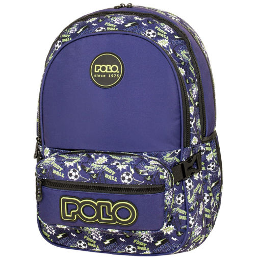 Εικόνα της Tσάντα πλάτης Polo Zippy Football 901080-8445