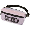 Αποσπώμενη μπανάνα μέσης Polo Zippy Hearts σε Λιλά Metallic με σχέδιο καρδιών και λογότυπο Polo