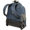 Πλαϊνή όψη τσάντας τρόλεϊ Polo Cart Raf 30lt με ρόδες μεγάλης διαμέτρου και 360° πλαστική βάση