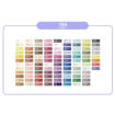 Το δειγματολόγιο χρωμάτων (swatches) των 104 αποχρώσεων Ohuhu που αναδεικνύει τη ζωντάνια και την ακρίβεια των τόνων