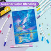 Εικόνα της Μαρκαδόρος Ohuhu Acrylic Paint 48τμχ. Markers Brush&Dot 80601-84