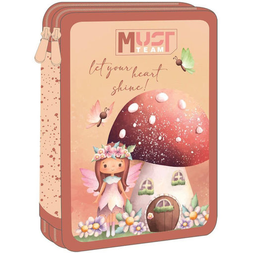 Εικόνα της Κασετίνα Must Team διπλή γεμάτη Romantic Fairy 000587251