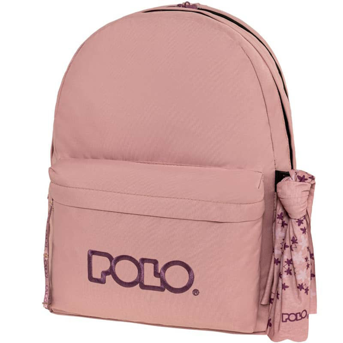 Εικόνα της Τσάντα Πλάτης Polo Original Double Scarf Pink/Purple 901235-3947
