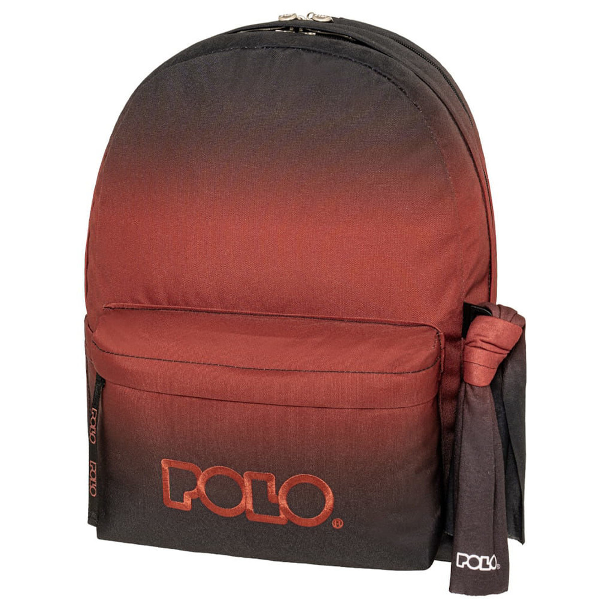 Εικόνα της Τσάντα Πλάτης Polo Original Double Scarf Gradient Black/Red 901262-8414
