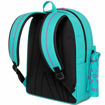 Εσωτερικό κεντρικής θήκης Polo Double Scarf Cyan-Dark Fuchia με χώρισμα και τσεπάκι για ακουστικά
