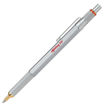 Εικόνα της Στυλό Rotring 800 Silver Ballpen 0.7mm με μαύρο μελάνι 2032580