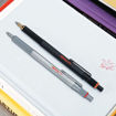 Εικόνα της Στυλό Rotring 800 Silver Ballpen 0.7mm με μαύρο μελάνι 2032580