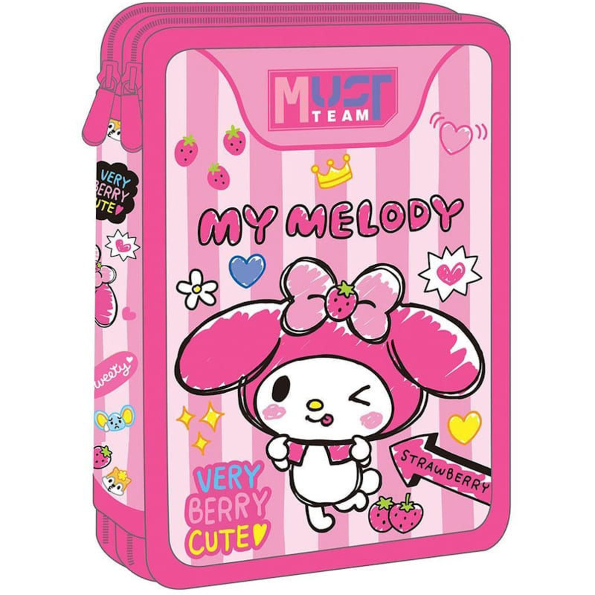 Εικόνα της Κασετίνα Must Team διπλή γεμάτη My Melody 000490313