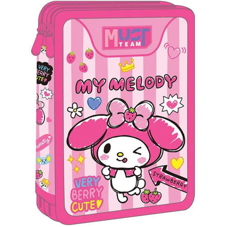 Εικόνα της Κασετίνα Must Team διπλή γεμάτη My Melody 000490313