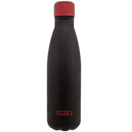 Εικόνα της Θερμός ανοξείδωτος Polo Black/Bordeaux 500ml. 949004-2033