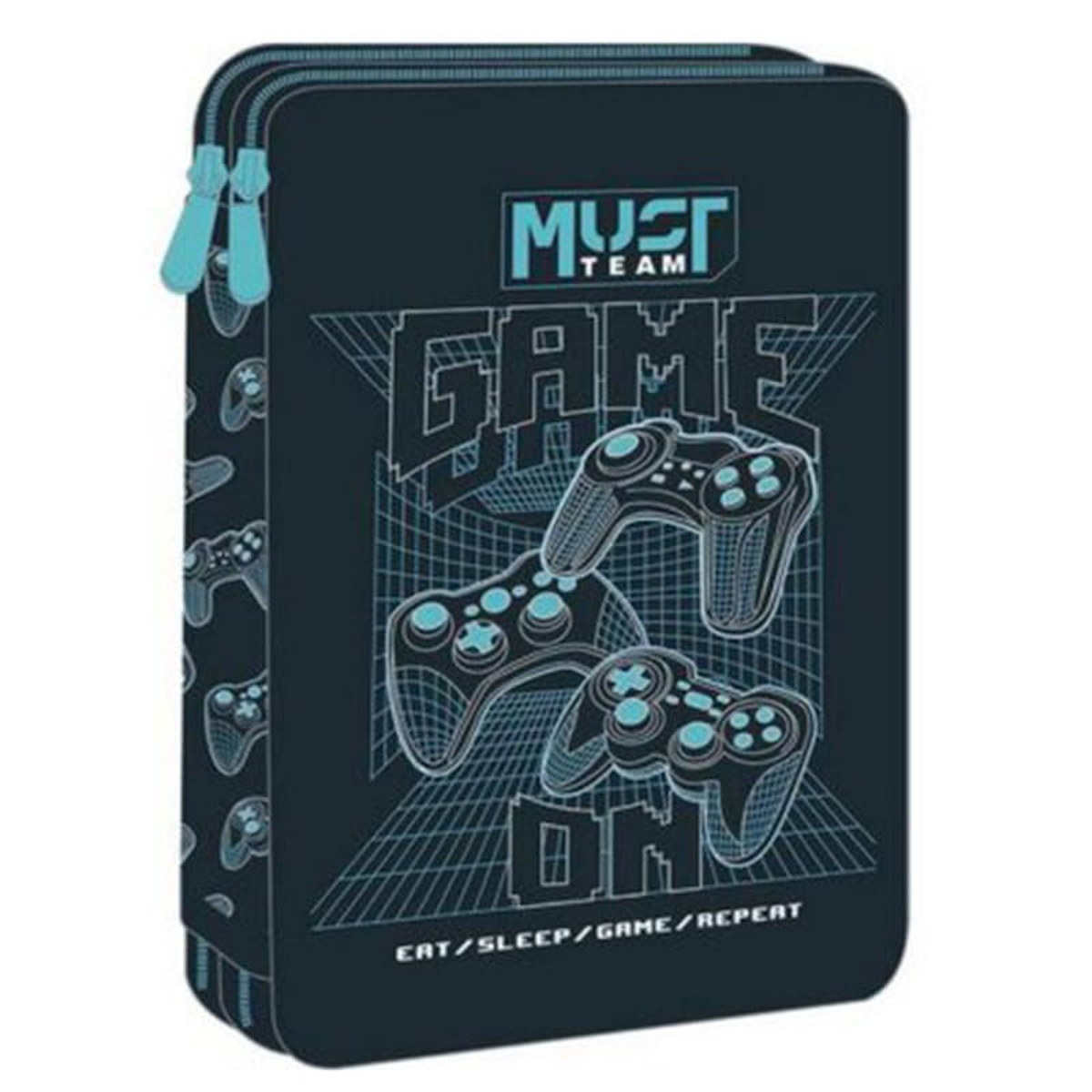 Εικόνα της Κασετίνα Must Team διπλή γεμάτη Game on 000587242