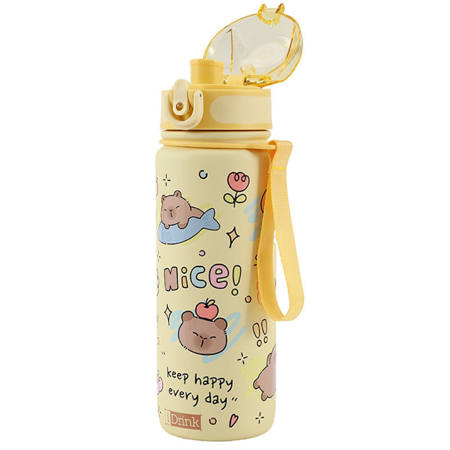 Εικόνα της Θερμός ανοξείδωτος iDrink Capybara 595ml ID0556