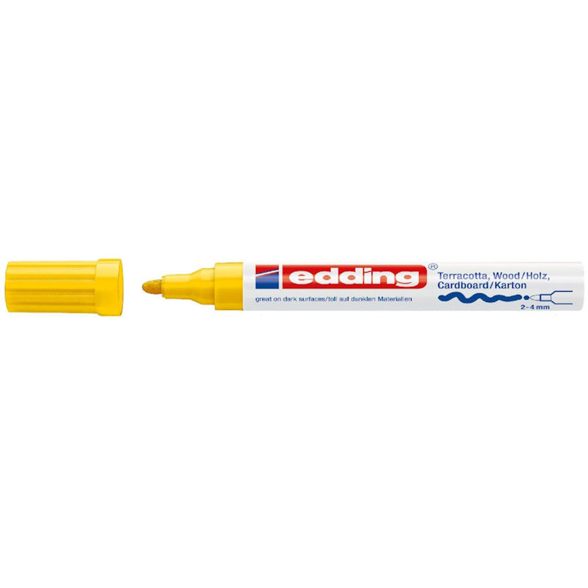 Εικόνα της Mαρκαδόρος Edding 4000/5 διακόσμησης Yellow