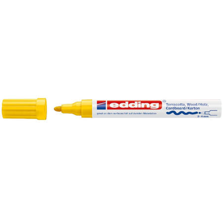 Εικόνα της Mαρκαδόρος Edding 4000/5 διακόσμησης Yellow