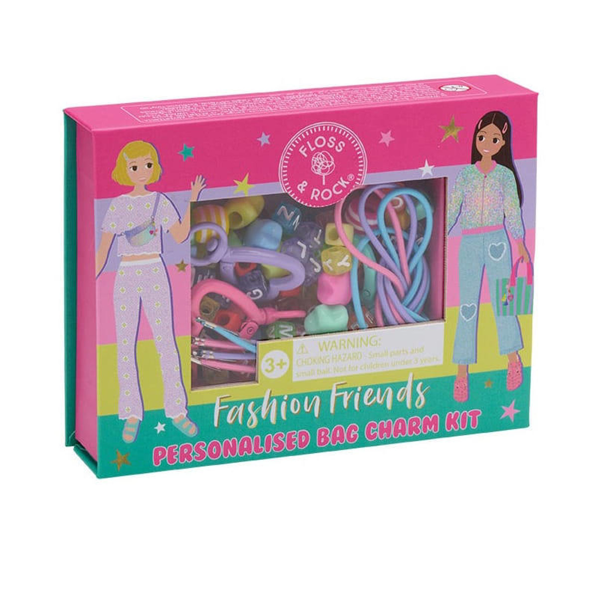 Εικόνα της Σετ Κατασκευής Μπρελόκ Floss & Rock Fashion Friends 52P6352