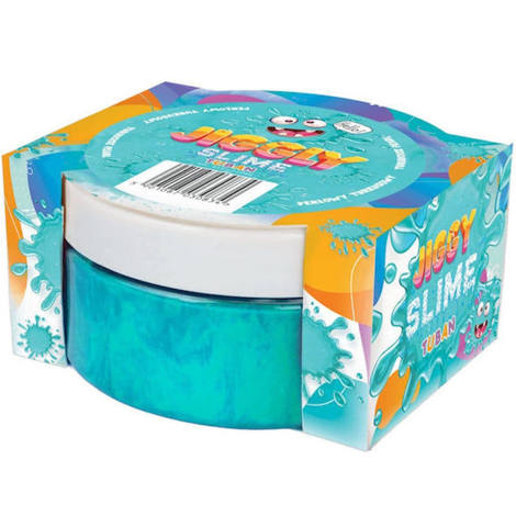 Εικόνα της Jiggly Slime Tuban τιρκουάζ πέρλα με άρωμα φρούτα του δάσους 200g TU3592