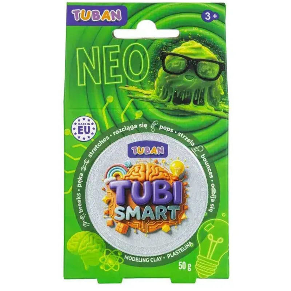 Εικόνα της Πλαστελίνη Μοντελισμού Tuban Tubi Smart Neo TU3885