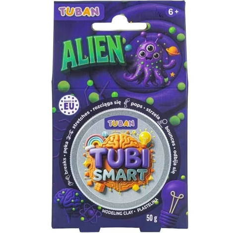 Εικόνα της Πλαστελίνη Μοντελισμού Tuban Tubi Smart Alien TU3852